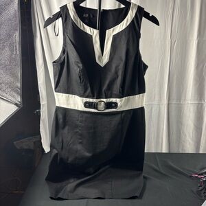 AGB Black and White Mini Dress